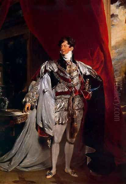 The Prince Regent [later George IV] of England - view 1