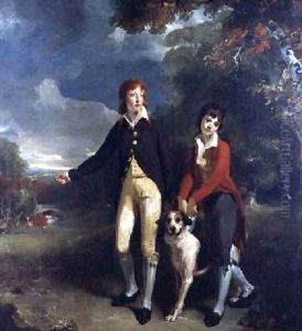 Portrait of Charles Chetwynd Talbot Viscount Ingestre and His Brother