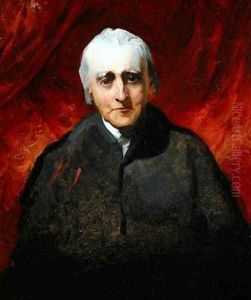 Portrait sketch of an elderly man by Sir Thomas Lawrence