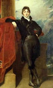 Lord Granville Leveson Gower Later 1st Earl Granville by Sir Thomas Lawrence