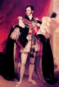 Leopold I; King of the Belgians Order of the Garter by Sir Thomas Lawrence