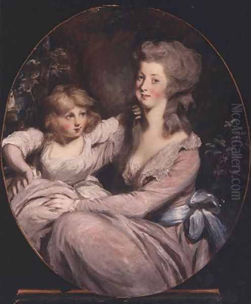 Peggy Shippen and daughter - view 1