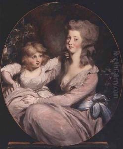 Peggy Shippen and daughter by Sir Thomas Lawrence
