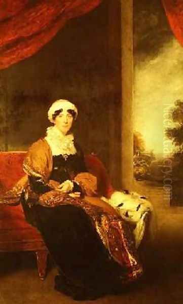 Portrait of Lady Wigram - view 1