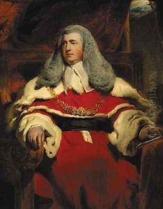 Portrait of Edward Law, 1st Baron Ellenborough, M.P., Lord Chief Justice of England (1750-1818) by Sir Thomas Lawrence