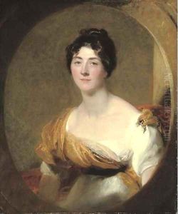 Portrait of a lady, probably Lucy Meredith, the artist's sister