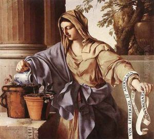 Allegorical Figure of Grammar 1650