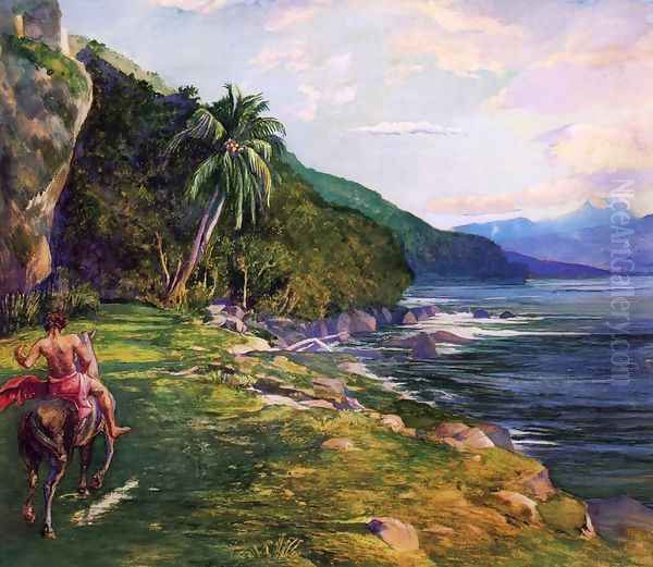 A Bridle Path In Tahiti Aka Bridle Path Tahiti - view 1