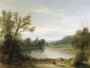 On The Bayou Teche Louisiana by John La Farge