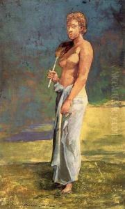 A Samoan Lady by John La Farge