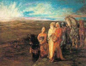 Halt of the Wise Men 1878-79 by John La Farge