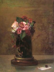 Flowers in a Japanese Vase Flowers in a Japanese Vase