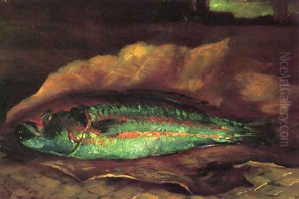 Study Of The Parrot Fish - view 1