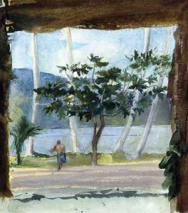 Late Afternoon Fagaloa Bay by John La Farge