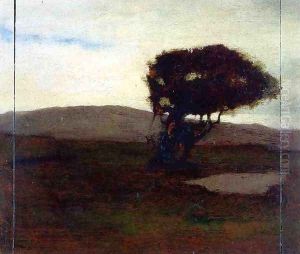 Rising Of East Wind Newport by John La Farge