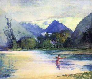 Entrance To The Vai Te Piha River Cooks Anchorage