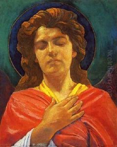 Head Of An Angel by John La Farge