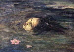 The Strange Thing Little Kiosai Saw in the River 1897 by John La Farge