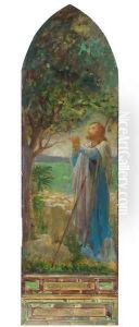 The Shepherd and His Flock by John La Farge