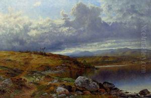 A Solitary Lake Wales by Benjamin Williams Leader