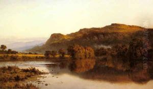 Where Peaceful Waters Glide by Benjamin Williams Leader