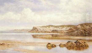 The Incoming Tide Porth Newquay by Benjamin Williams Leader