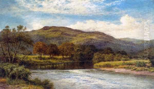 The Conway Near Bettws y Coed - view 1