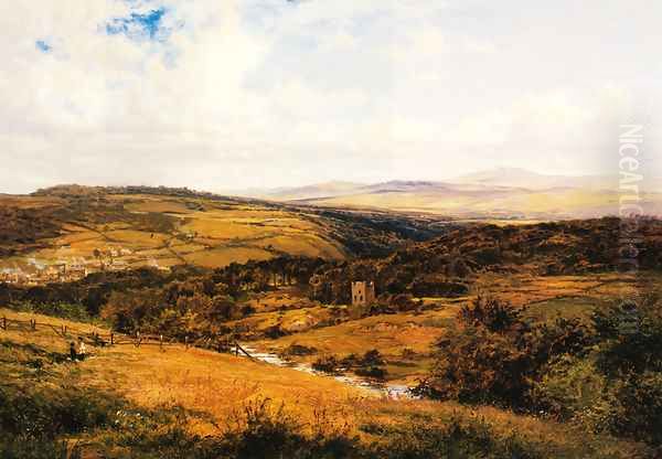 On the Borders of Dartmoor - view 1