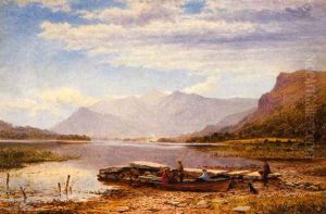 Derwentwater From Ladore: Morning, With Skiddaw In The Distance