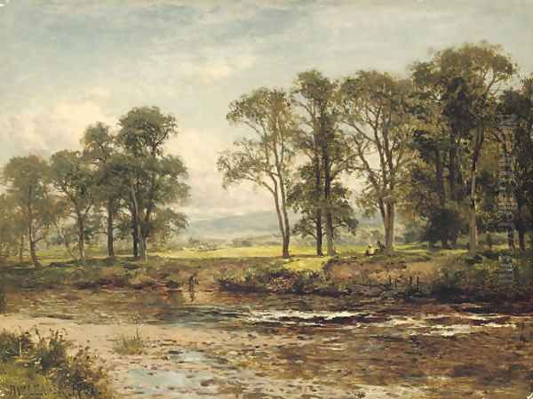 On the Conway near Betws-y-Coed - view 1