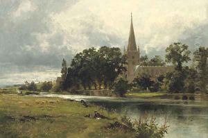 Stratford-on-Avon by Benjamin Williams Leader