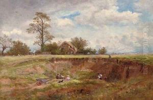 The gravel pit by Benjamin Williams Leader