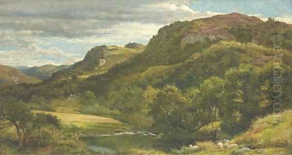 The River Llugwy, Bettws-y-Coed, North Wales - view 1