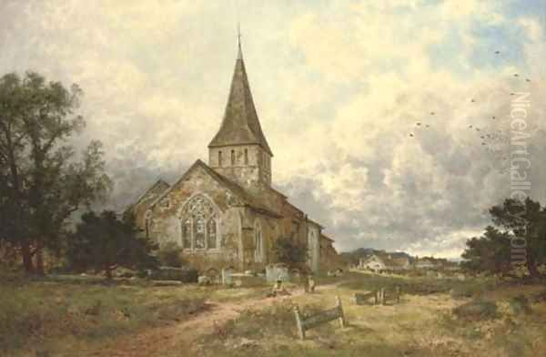 The village church - view 1