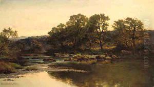Evening, North Wales by Benjamin Williams Leader