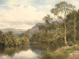 On the river Conway near Bettws-y-Coed