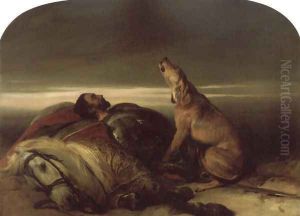 The Faithful Hound by Sir Edwin Henry Landseer