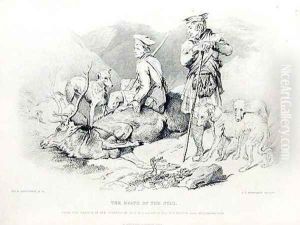 The Death of the Stag by Sir Edwin Henry Landseer