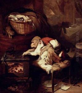 The Cats Paw by Sir Edwin Henry Landseer