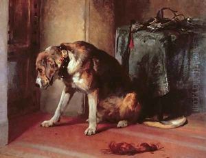 Suspense by Sir Edwin Henry Landseer