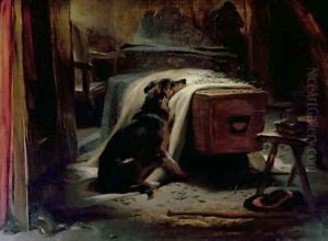 The Old Shepherds Chief Mourner by Sir Edwin Henry Landseer