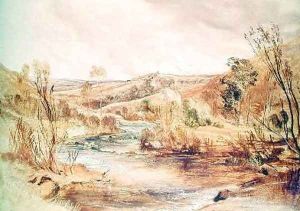 Landscape by Sir Edwin Henry Landseer