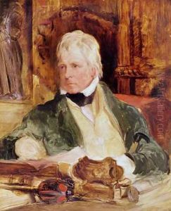 Portrait of Sir Walter Scott by Sir Edwin Henry Landseer