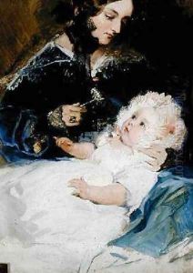 The Duchess of Abercorn and her Daughter The Duchess of Abercorn and her Daughter