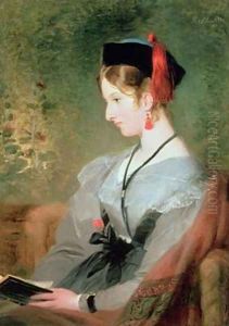 Lady Dyke by Sir Edwin Henry Landseer