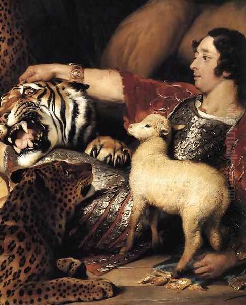 Isaac van Amburgh and his Animals (detail) - view 1