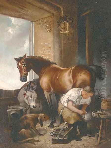Shoeing - view 1