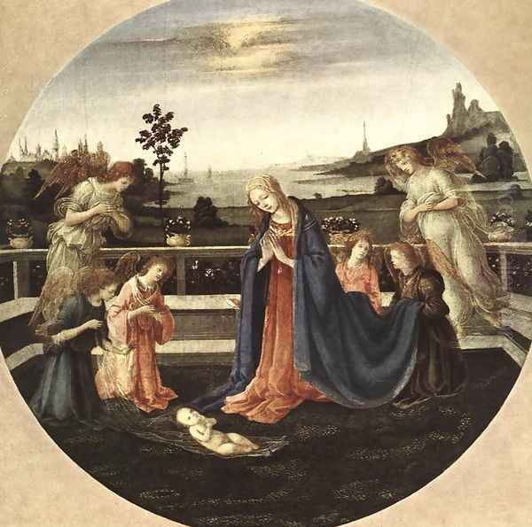 Adoration of the Child 1480-83 - view 1