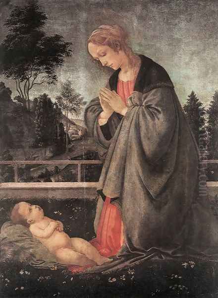 Adoration of the Child c. 1483 - view 1