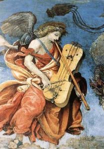 Assumption and Annunciation (detail-2) 1489-91